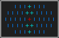 high-end SLR autofocus sensor array